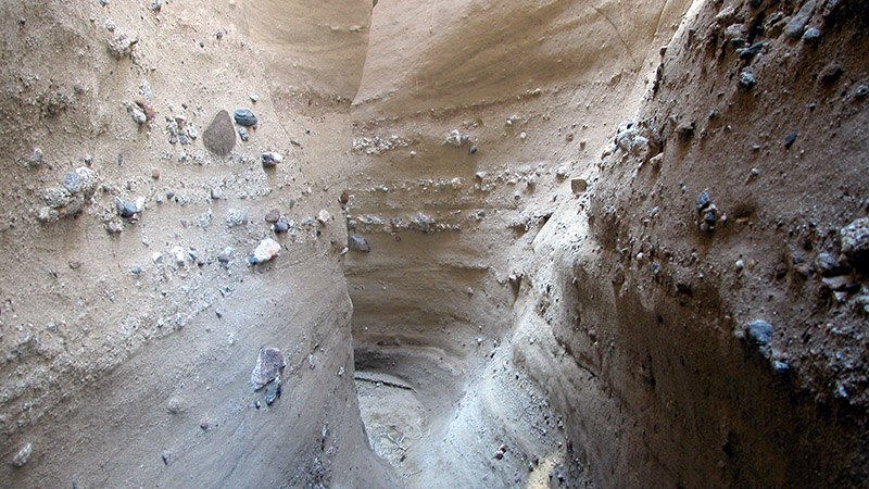 Calcite Mine Slot Canyon