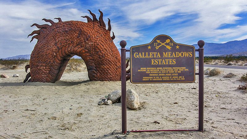 Galleta Meadows was created by Dennis Avery