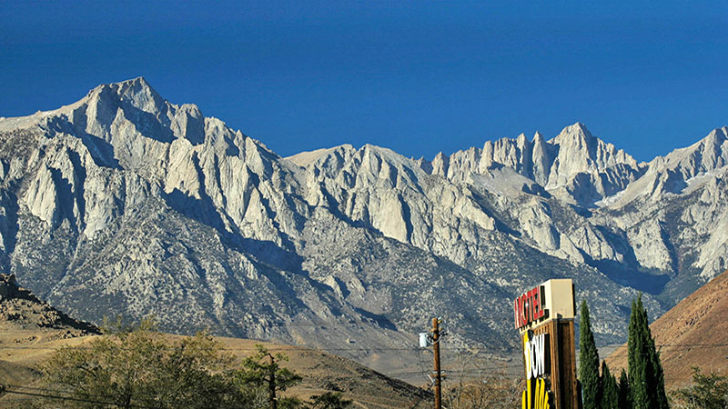 Lone Pine Peak and Mt. Whitney