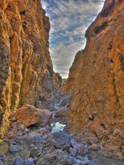 Owl Canyon in Rainbow Basin