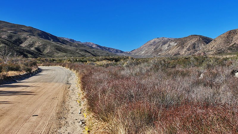 San Andreas Fault Tour near Wrightwood