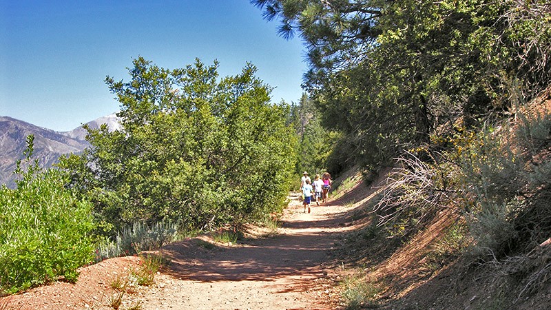 Beginning of the hike to Big Horn Mine