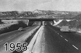 Route 66 through the Cajon Pass