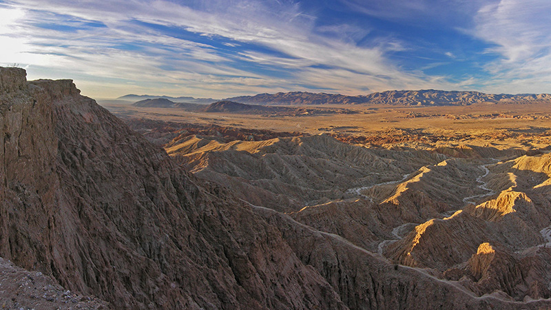 Fonts Point in Anza-Borrego