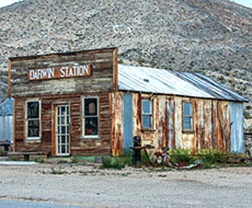 Ghost Town Trail Near Lone Pine