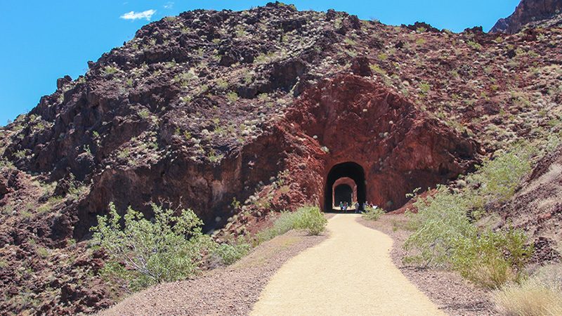 The first 2 tunnels