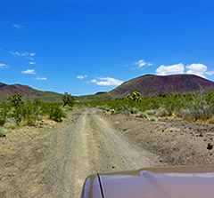 Aiken Mine Road in the Mojave National Preserve