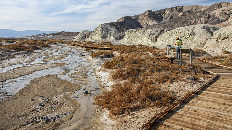 Salt Creek's boardwalk