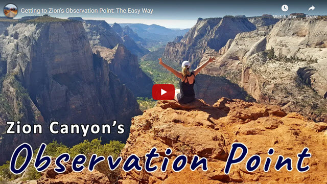 Zion’s Observation Point: Hiking it the Easy Way