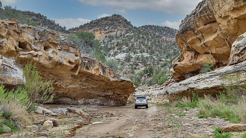 Entering Left-hand Collet Canyon