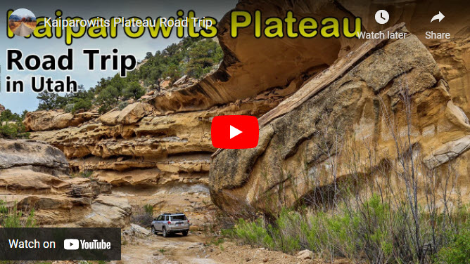 Kaiparowits Plateau Road Trip
