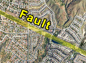 San Andreas Fault in San Bernardino