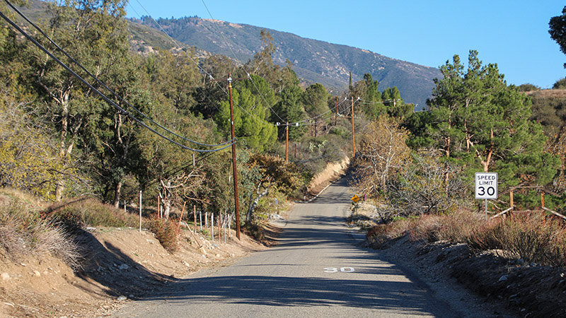 San Andreas Fault in Devore