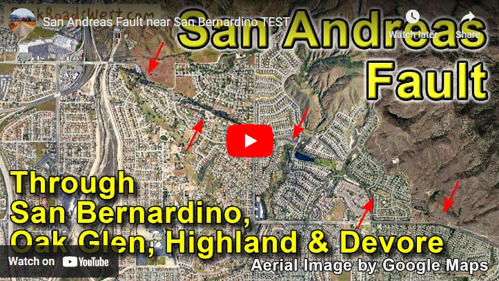 San Andreas Fault in San Bernardino