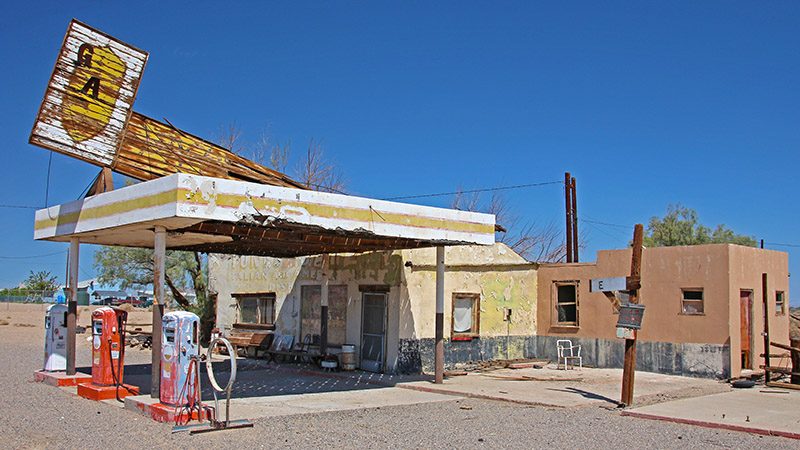 Whiting Bros gas station