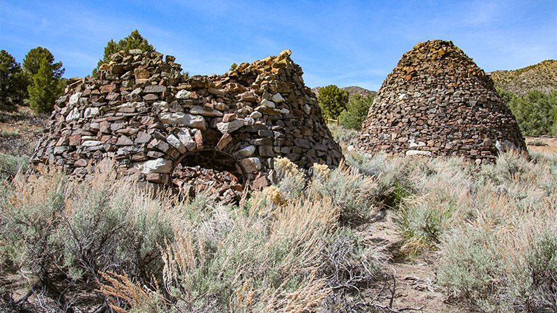 Tybo's charcoal kilns