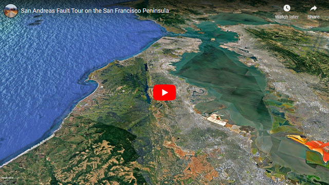 San Andreas Fault Tour on the San Francisco Peninsula