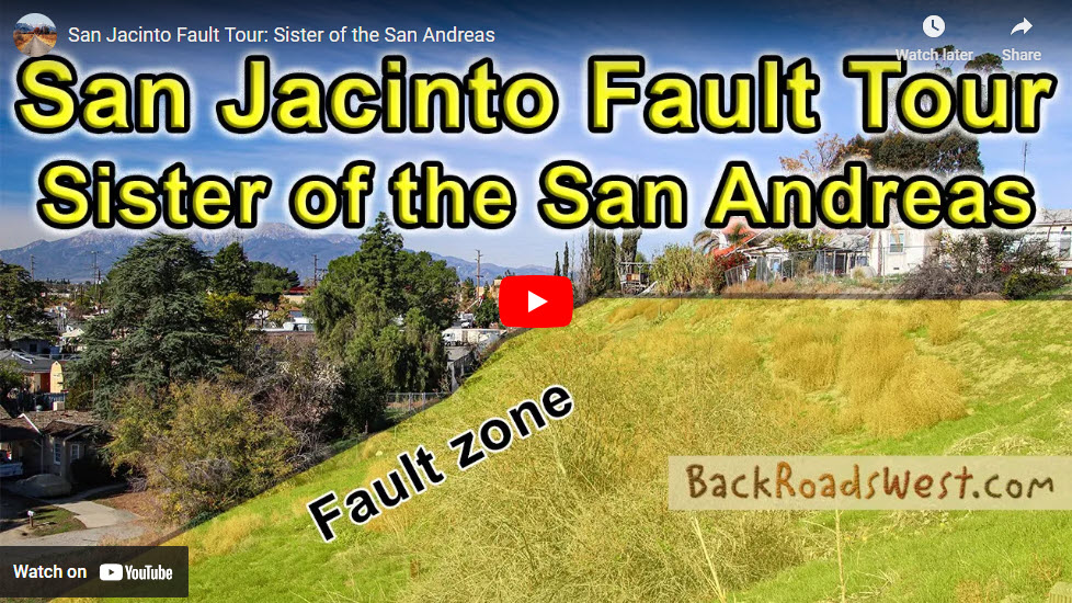 San Jacinto Fault Tour