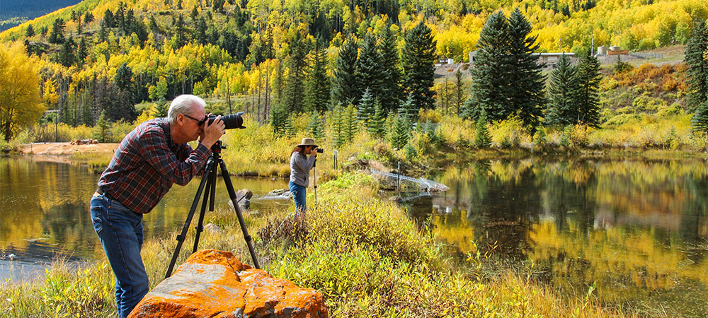Photographing fall colors in the San Juan Mountains of Colorado