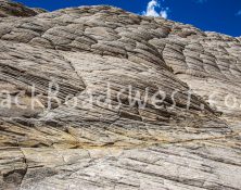 White Navajo Sandstone in Snow Canyon Utah